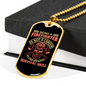 Post Apolyptic Survival Skill Firefighter Gift Stainless Steel or 18k Gold Dog Tag 24" Chain-Express Your Love Gifts