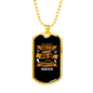 Power To Weak Isaiah 40:29 Necklace Stainless Steel or 18k Gold Dog Tag 24" Chain-Express Your Love Gifts