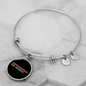Professional Cat Herder Bracelet Stainless Steel or 18k Gold Circle Bangle-Express Your Love Gifts