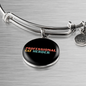 Professional Cat Herder Bracelet Stainless Steel or 18k Gold Circle Bangle-Express Your Love Gifts