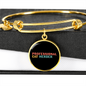 Professional Cat Herder Bracelet Stainless Steel or 18k Gold Circle Bangle-Express Your Love Gifts