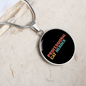 Professional Cat Herder Circle Necklace Stainless Steel or 18k Gold 18-22"-Express Your Love Gifts