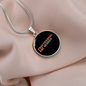 Professional Cat Herder Circle Necklace Stainless Steel or 18k Gold 18-22"-Express Your Love Gifts