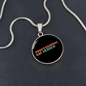 Professional Cat Herder Circle Necklace Stainless Steel or 18k Gold 18-22"-Express Your Love Gifts