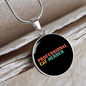Professional Cat Herder Circle Necklace Stainless Steel or 18k Gold 18-22"-Express Your Love Gifts