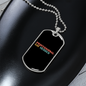 Professional Cat Herder Necklace Stainless Steel or 18k Gold Dog Tag 24" Chain-Express Your Love Gifts