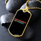 Professional Cat Herder Necklace Stainless Steel or 18k Gold Dog Tag 24" Chain-Express Your Love Gifts
