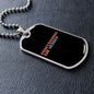 Professional Cat Herder Necklace Stainless Steel or 18k Gold Dog Tag 24" Chain-Express Your Love Gifts