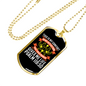 Promise Gives Life Christian Necklace Stainless Steel or 18k Gold Dog Tag 24" Chain-Express Your Love Gifts