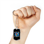 Proud Plumber Necklace Stainless Steel or 18k Gold Dog Tag 24" Chain-Express Your Love Gifts