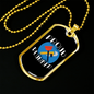 Proud Plumber Necklace Stainless Steel or 18k Gold Dog Tag 24" Chain-Express Your Love Gifts