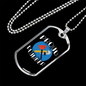 Proud Plumber Necklace Stainless Steel or 18k Gold Dog Tag 24" Chain-Express Your Love Gifts