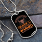 Psychotic Taurus Zodiac Necklace Stainless Steel or 18k Gold Dog Tag 24" Chain-Express Your Love Gifts