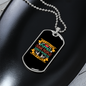 Puppies For a Walk Necklace Stainless Steel or 18k Gold Dog Tag 24" Chain-Express Your Love Gifts