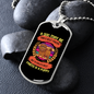 Puppy is Child's Bestfriend Necklace Stainless Steel or 18k Gold Dog Tag 24" Chain-Express Your Love Gifts