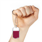 Qatar Flag Necklace Stainless Steel or 18k Gold Dog Tag 24" Chain-Express Your Love Gifts