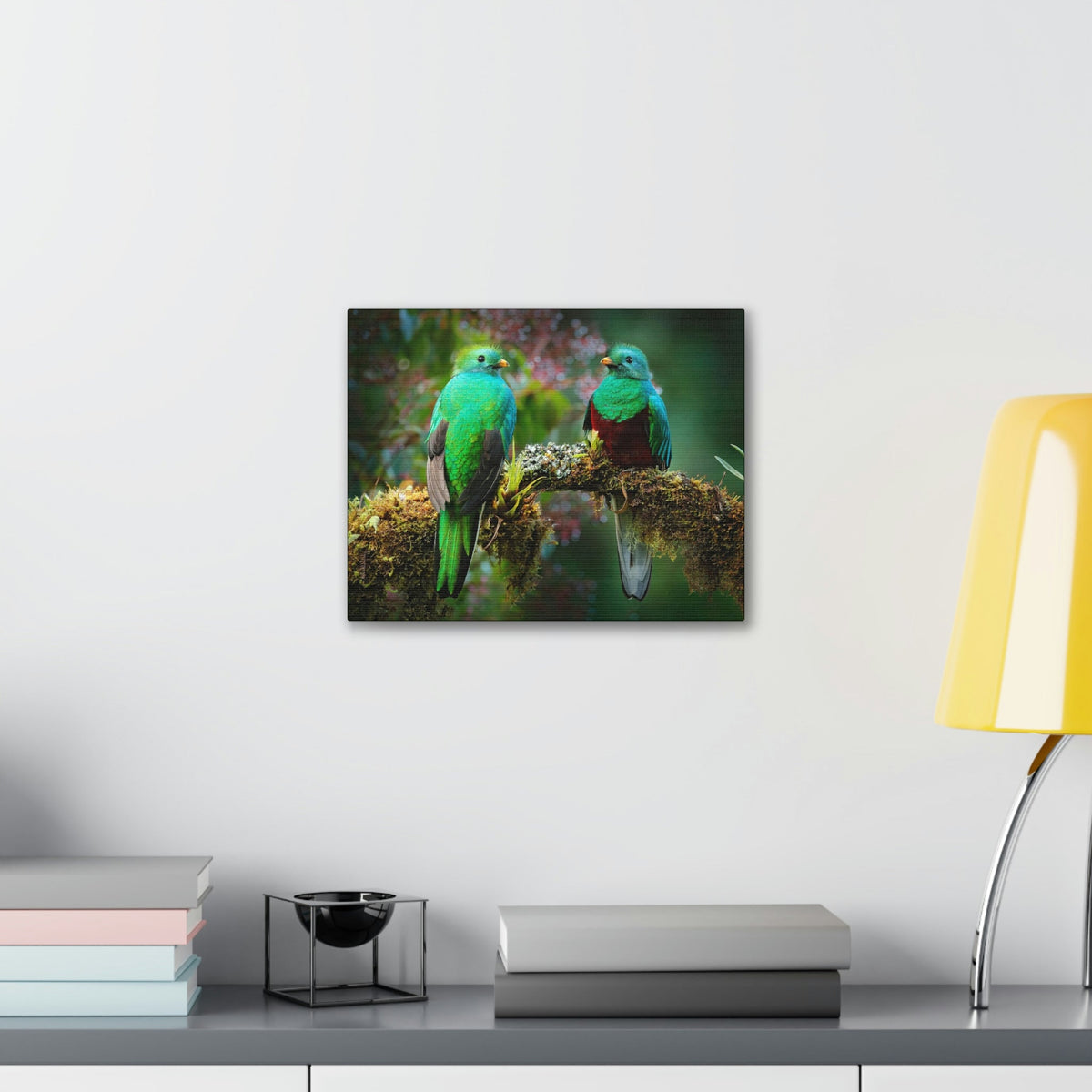 Scripture Walls Quetzal Couple Quetzal Couple Print Animal Wall Art Wildlife Canvas Prints Wall Art Ready to Hang Unframed-Express Your Love Gifts