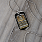 Quiet and Reserved Horse Necklace Stainless Steel or 18k Gold Dog Tag 24" Chain-Express Your Love Gifts