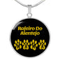 Rafeiro Do Alentejo Mama Circle Necklace Stainless Steel or 18k Gold 18-22" Dog Owner Lover-Express Your Love Gifts