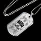 Raise A Hallelujah Necklace Stainless Steel or 18k Gold Dog Tag 24" Chain-Express Your Love Gifts