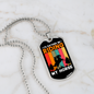 Rather Be Riding Horse Necklace Stainless Steel or 18k Gold Dog Tag 24" Chain-Express Your Love Gifts