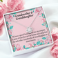 Reach For Your Dreams Special Bond From Grandma Infinity Knot Necklace Message Card-Express Your Love Gifts