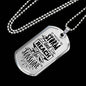 Reach The Sunshine Dog Tag Stainless Steel or 18k Gold 24" Ball Chain-Express Your Love Gifts