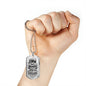 Reach The Sunshine Dog Tag Stainless Steel or 18k Gold 24" Ball Chain-Express Your Love Gifts