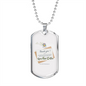Read Me!!! Horse Necklace Stainless Steel or 18k Gold Dog Tag 24" Chain-Express Your Love Gifts