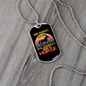 Real Grandpa's Ride a Horse Horse Necklace Stainless Steel or 18k Gold Dog Tag 24" Chain-Express Your Love Gifts