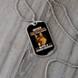 Real State Broker German Shepherd Necklace Stainless Steel or 18k Gold Dog Tag 24" Chain-Express Your Love Gifts