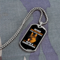 Real State Broker German Shepherd Necklace Stainless Steel or 18k Gold Dog Tag 24" Chain-Express Your Love Gifts