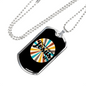 Really Like Jesus Christian Necklace Stainless Steel or 18k Gold Dog Tag 24" Chain-Express Your Love Gifts