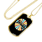 Really Like Jesus Christian Necklace Stainless Steel or 18k Gold Dog Tag 24" Chain-Express Your Love Gifts