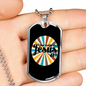 Really Like Jesus Christian Necklace Stainless Steel or 18k Gold Dog Tag 24" Chain-Express Your Love Gifts