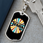 Really Like Jesus Keychain Stainless Steel or 18k Gold Dog Tag Keyring-Express Your Love Gifts