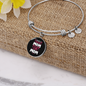 Regular Cat Mom Bracelet Stainless Steel or 18k Gold Circle Bangle-Express Your Love Gifts