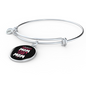 Regular Cat Mom Bracelet Stainless Steel or 18k Gold Circle Bangle-Express Your Love Gifts