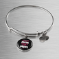 Regular Cat Mom Bracelet Stainless Steel or 18k Gold Circle Bangle-Express Your Love Gifts