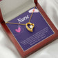 Remarkable Nurse Healthcare Medical Worker Nurse Appreciation Gift Forever Necklace w Message Card-Express Your Love Gifts