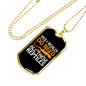 Reptile Necklace I Need These Reptiles Necklace Stainless Steel or 18k Gold Dog Tag 24" Chain-Express Your Love Gifts