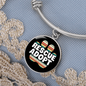 Rescue Adopt Paw Cat Bracelet Stainless Steel or 18k Gold Circle Bangle-Express Your Love Gifts