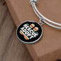 Rescue Adopt Paw Cat Bracelet Stainless Steel or 18k Gold Circle Bangle-Express Your Love Gifts