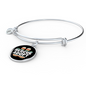 Rescue Adopt Paw Cat Bracelet Stainless Steel or 18k Gold Circle Bangle-Express Your Love Gifts