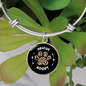 Rescue And Adopt Cat Bracelet Stainless Steel or 18k Gold Circle Bangle-Express Your Love Gifts