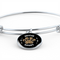 Rescue And Adopt Cat Bracelet Stainless Steel or 18k Gold Circle Bangle-Express Your Love Gifts