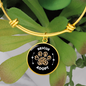Rescue And Adopt Cat Bracelet Stainless Steel or 18k Gold Circle Bangle-Express Your Love Gifts