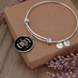Rescue And Adopt Cat Bracelet Stainless Steel or 18k Gold Circle Bangle-Express Your Love Gifts
