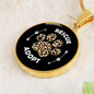 Rescue And Adopt Cat Circle Necklace Stainless Steel or 18k Gold 18-22"-Express Your Love Gifts