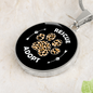 Rescue And Adopt Cat Circle Necklace Stainless Steel or 18k Gold 18-22"-Express Your Love Gifts